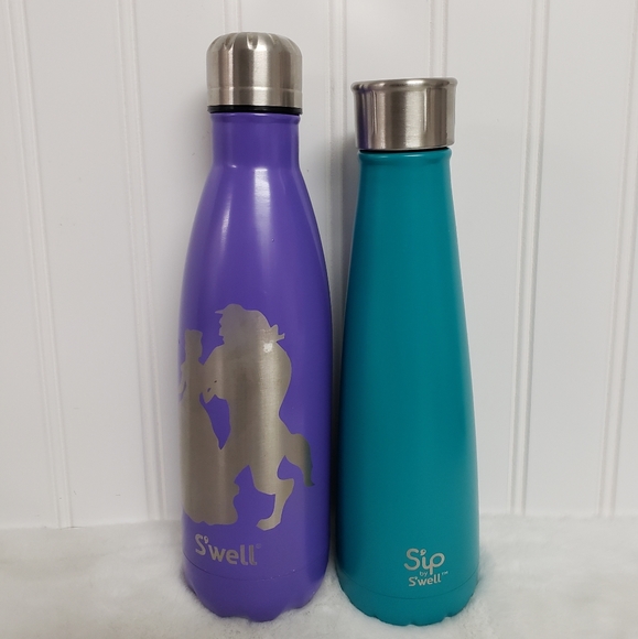 Swell bottle Disney Beauty and the Beast green Sip - Picture 1 of 4